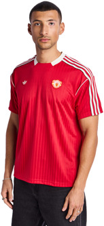 adidas Manchester United T-shirts Heren - Rood - Maat XS - Poly Jersey Red