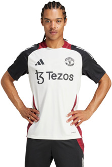 adidas Manchester United Tiro 24 Truien/Replica's Heren - Wit - Maat M - Poly Mesh White