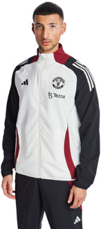 adidas Manchester United Trainingspakken Heren - Wit - Maat XS - Poly Woven White