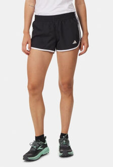 adidas Marathon 20 Hardloopshort 3" Dames Zwart - XS