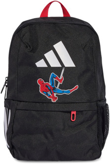 adidas Marvel Spider Man Backpack Tassen Unisex - Zwart - One Size - Poly (Polyester) Black