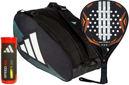 adidas Match 2026 Plus rackettas, Plus balverpakking zwart - nosize