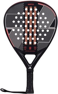 adidas Match 3.3 Padelracket zwart - rood - grijs - 1-SIZE