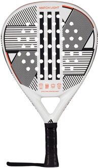 adidas Match Light 3.3 Padelracket wit - zwart - rood - 1-SIZE