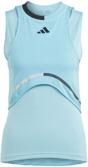 adidas Match Pro Tanktop Dames-Lichtblauw,Veelkleurig - XS