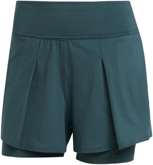 adidas Match Shorts Dames-Petrolblauw - XS