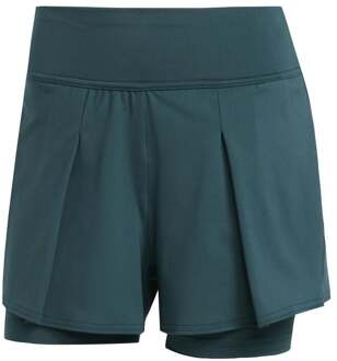 adidas Match Shorts Dames-Petrolblauw - XS