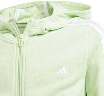 adidas Meisjes capuchon met 3 strepen Groen - 152/158