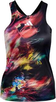 adidas Melbourne Y-Tanktop Dames-Zwart,Veelkleurig - XS,S,M,L,XL