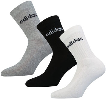 adidas Men's adidas HC Crew 6 Pack Socks in Multi colour Veelkleurig