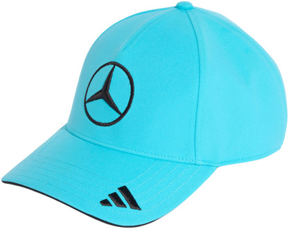 adidas mercedes Petten Unisex - Blauw - Maat S/M - Poly (Polyester) Blue