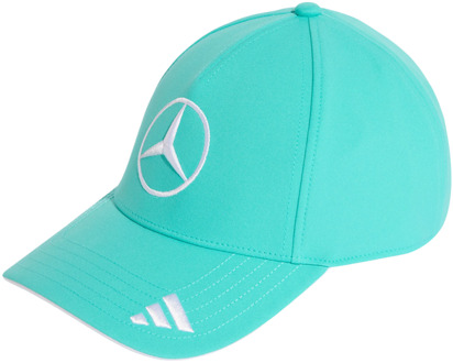 adidas mercedes Petten Unisex - Teal - Maat S/M - Poly (Polyester)