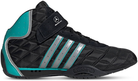adidas mercedes Sneakers Heren - Zwart - Maat 48 2/3 - Leer Black