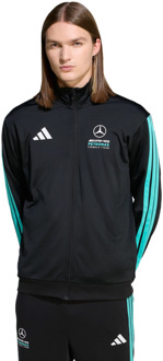 adidas mercedes Trainingspakken Heren - Zwart - Maat XS - Poly Mesh Black