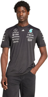 adidas mercedes Truien/Replica's Heren - Zwart - Maat XXL - Poly Mesh Black