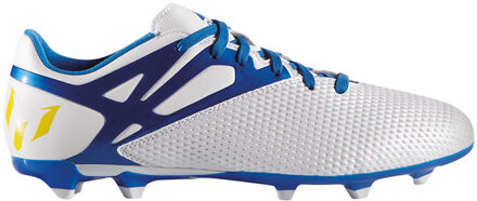 adidas Messi 15,3 FG / AG Voetbalschoenen white/blue - UK 9.5 | 44
