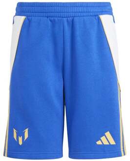 adidas Messi Korte Broeken Kinder - Blauw - Maat 159 - 164 CM Blue