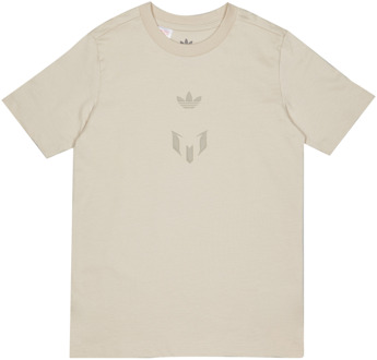 adidas Messi T-shirts Kinder - Bruin - Maat 147 - 152 CM Brown