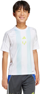 adidas Messi T-shirts Kinder - Wit - Maat 135 - 140 CM White