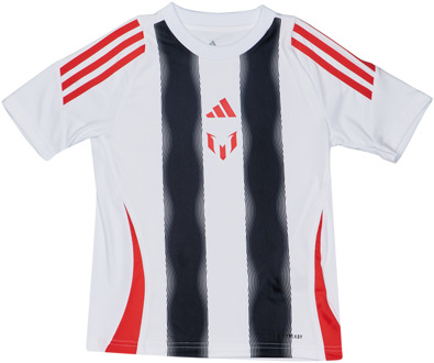 adidas Messi Truien/Replica's Kinder - Wit - Maat 123 - 129 CM - Poly Jersey White