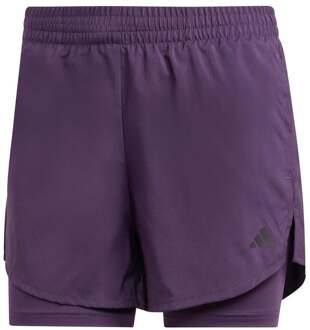 adidas MIN 2in1 Shorts Dames-paars lila