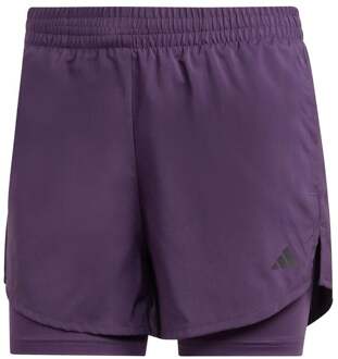 adidas MIN 2in1 Shorts Dames-paars