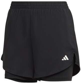 adidas MIN 2in1 Shorts Dames zwart - XS