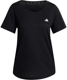 adidas Min T-shirt Dames-zwart - XS,S,M