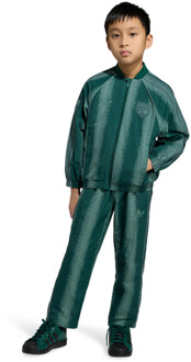 adidas Minecraft Sst Tracksuit Trainingspakken Peuter - Groen - Maat 117 - 122 CM - Poly Mesh Green