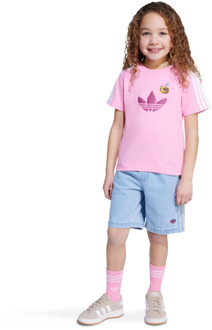 adidas Minecraft Trainingspakken Peuter - Wit - Maat 117 - 122 CM - Katoen Jersey White