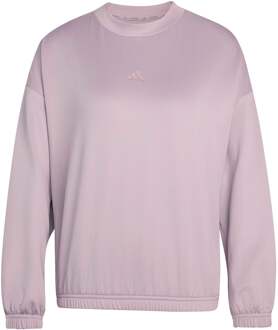 adidas Motion Essentials Cover Sweatshirt Dames roze - L