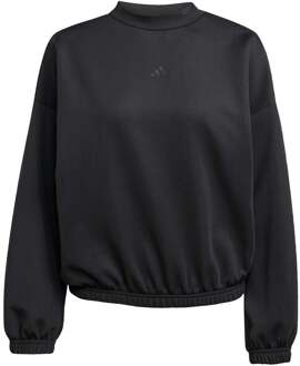 adidas Motion Essentials Cover Sweatshirt Dames-zwart