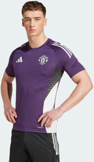 adidas mufc tr jsy trainingshirt replica voetbal - Paars - S