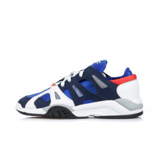 adidas Multicolor Abstract Lage Sneakers Adidas , Blue , Heren - 44 1/2 EU