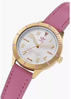 adidas Multicolor Leren Horloge Veelkleurig