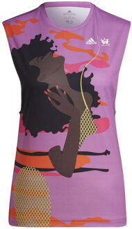 adidas New York Unitefit SVL Tanktop Heren-Paars,Veelkleurig - XXS,XS,S