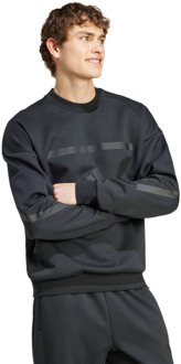 adidas New Z.n.e. Sweatshirt Sweatshirts Heren - Zwart - Maat XL - Poly Mesh Black