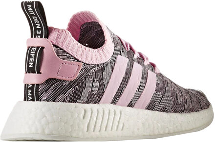 adidas NMD_R2 PK  Sneakers - Maat 38 - Vrouwen - roze/zwart/wit