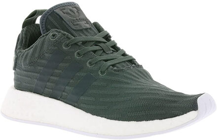 adidas NMD_R2 Primeknit Vrouwentrainers Groen - maat