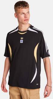 adidas Nts T-shirts Heren - Zwart - Maat M Black