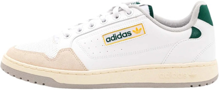 adidas NY 90 Sneakers Heren wit - beige - groen - 44 2/3