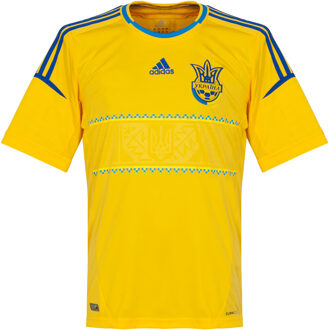 adidas Oekraïne Shirt Thuis 2012-2013 + Voronin 10 + Poland - Ukraine 2012 Print - 50