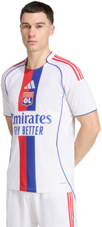 adidas Olympic Lyon Home 25-26 Truien/Replica's Heren - Wit - Maat M - Poly Jersey White