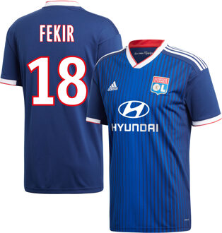 adidas Olympique Lyon Shirt Uit 2019-2020 + Fekir 18 (Fan Style)