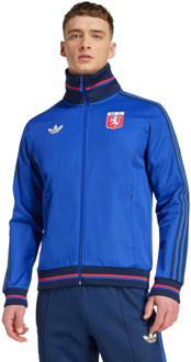 adidas Olympique Lyonnais Anniversary Track Top Trainingspakken Heren - Blauw - Maat XXL - Katoen Jersey Blue