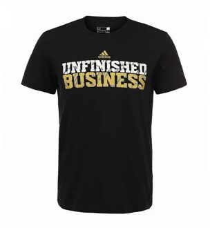 adidas Onvoltooid Bussiness Heren Zwart T-Shirt - maat XS