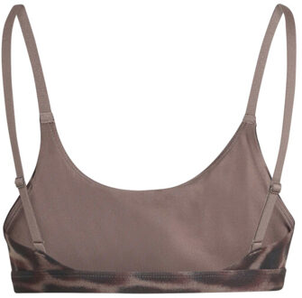 adidas opt aop ls bra sport bh dames - Bruin