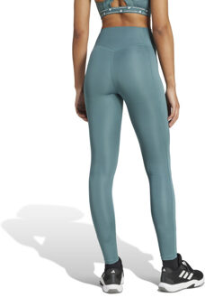 adidas opt ess st 1/1 lange trainingslegging dames - Groen - XL