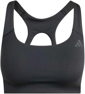 adidas Opt Mid Support Sport-bh Dames-zwart