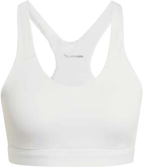adidas Optime Essentials High Support Sport-bh Dames wit - XSA-B,SA-B,MA-B,MC-D,LA-B,LC-D,XLA-B,XLC-D